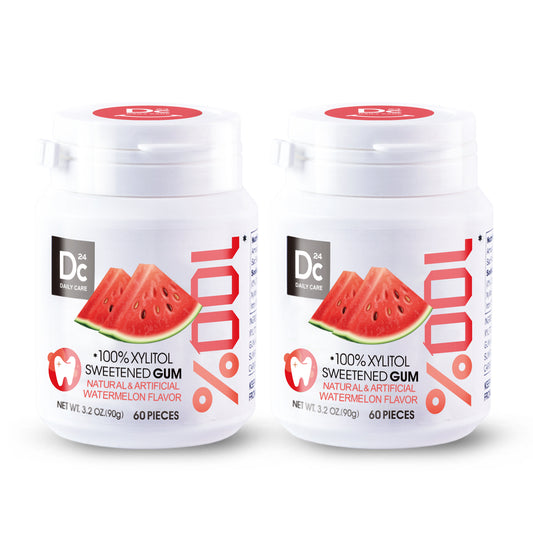 100% Xylitol Sweetened Gum Fresh Watermelon (pack of 2)